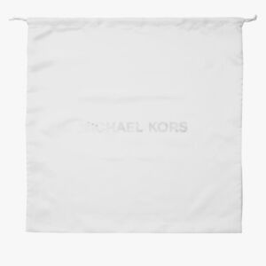 Micheal Kors Satin Drawstring Purse Shoe Dust Bag Set Of 3
